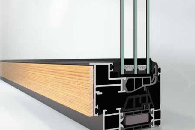 SCHÜCO AWS 75 WoodDesign