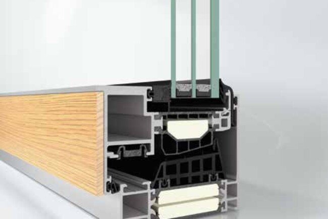 SCHÜCO AWS 90 WoodDesign