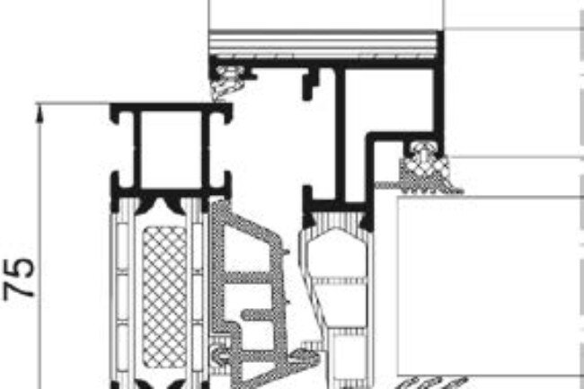SCHÜCO AWS 75 WoodDesign