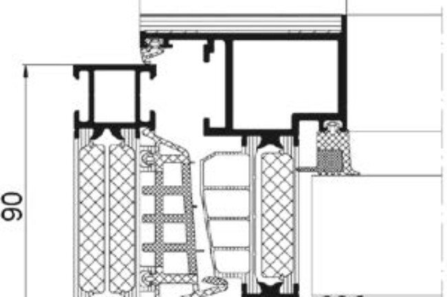 SCHÜCO AWS 90 WoodDesign